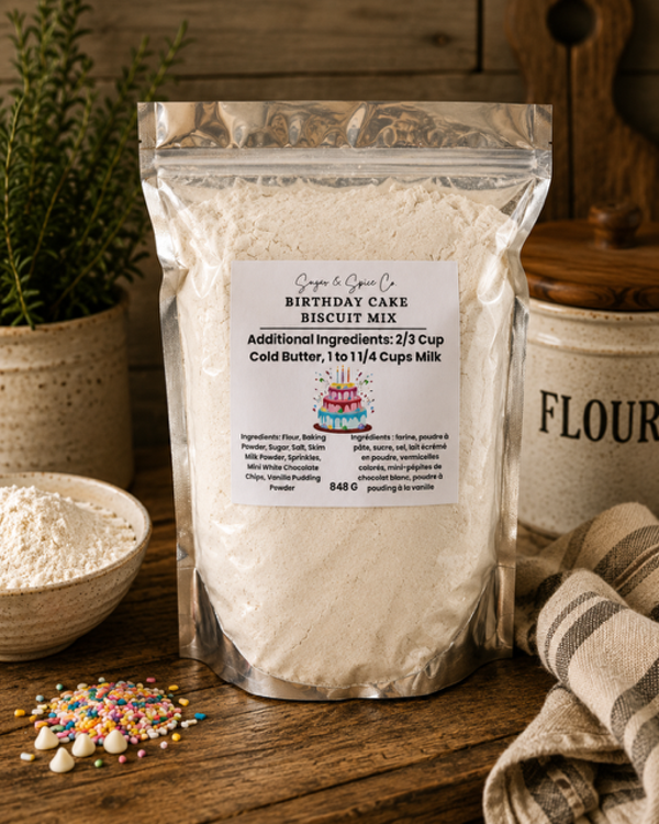 Birthday Cake Biscuit Mix