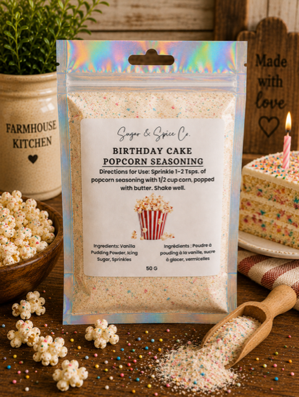 Birthday Cake Popcorn Seasoning