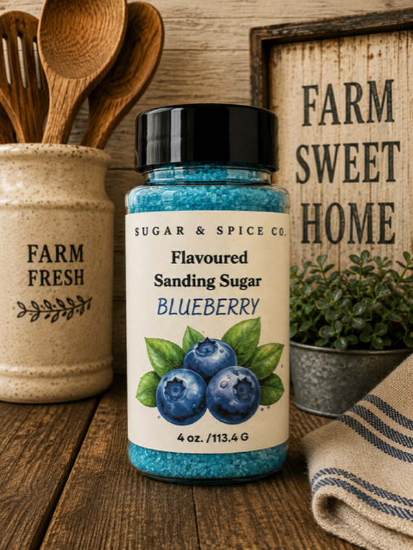 Blueberry Flavoured Sanding Sugar