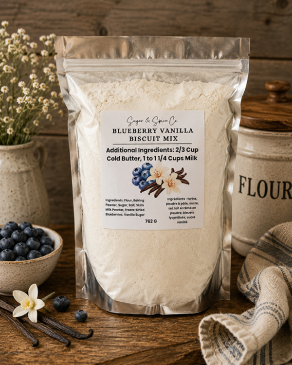 Blueberry Vanilla Biscuit Mix