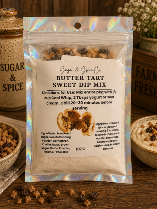 Butter Tart Sweet Dip Mix