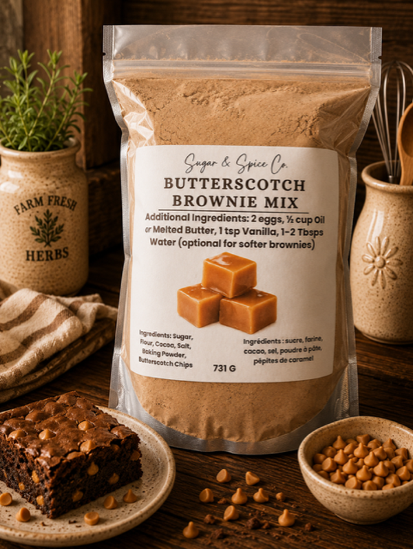 Butterscotch Brownie Mix