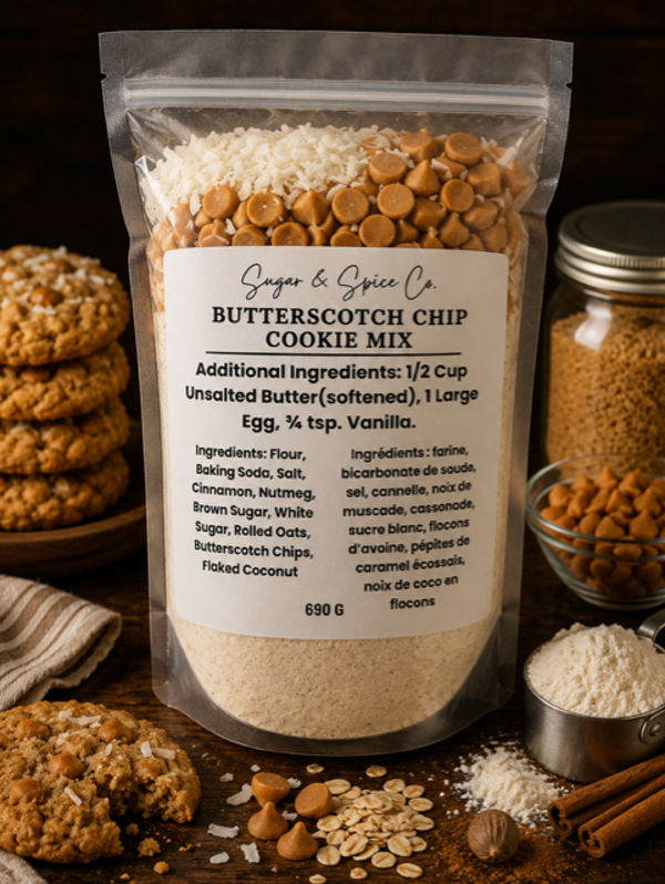 Butterscotch Chip Cookie Mix