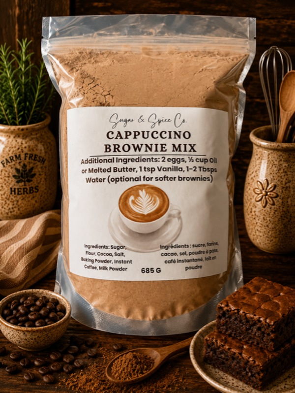 Cappuccino Brownie Mix
