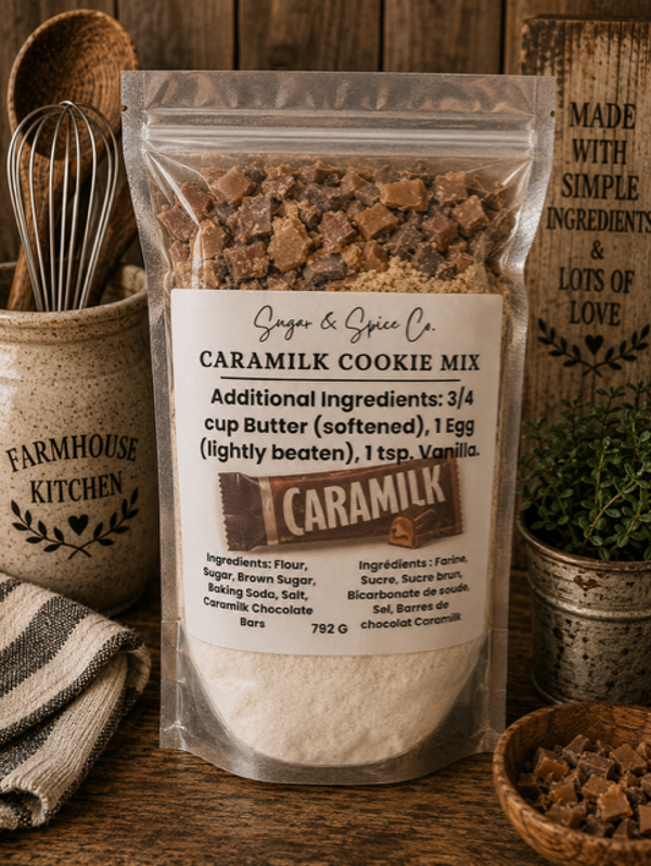Caramilk Cookie Mix