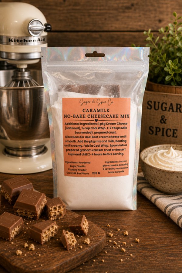 Caramilk No-Bake Cheesecake Mix