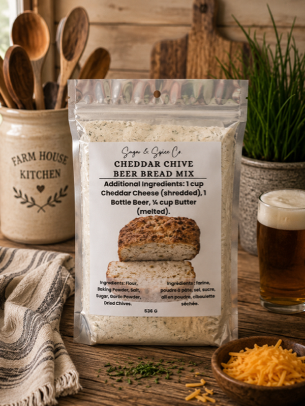 Cheddar Chive Beer Bread Mix