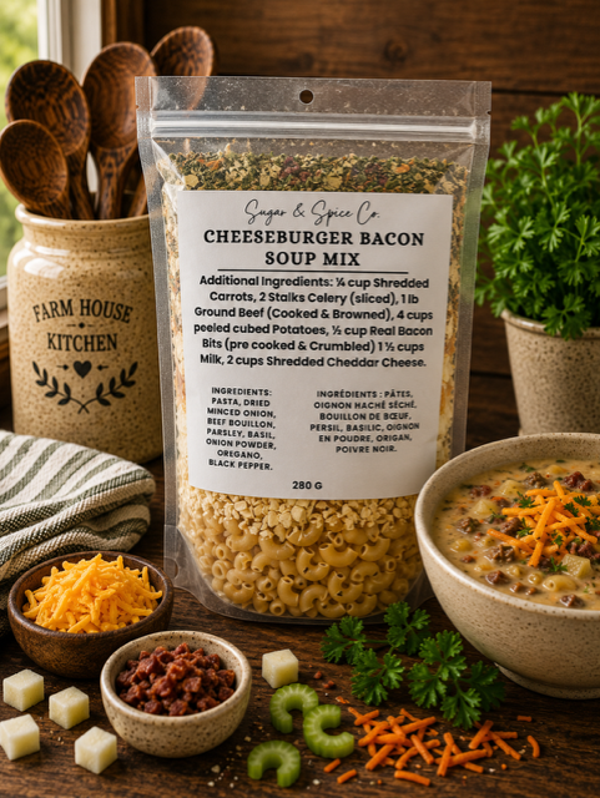 Cheeseburger Bacon Soup Mix