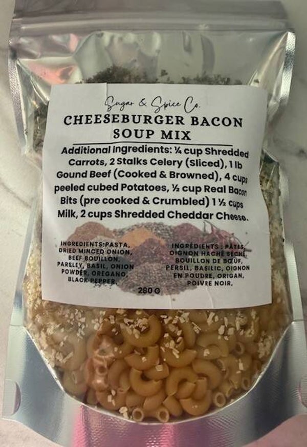 Cheeseburger Bacon Soup Mix