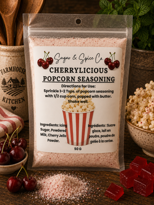 Cherrylicious Popcorn Seasoning