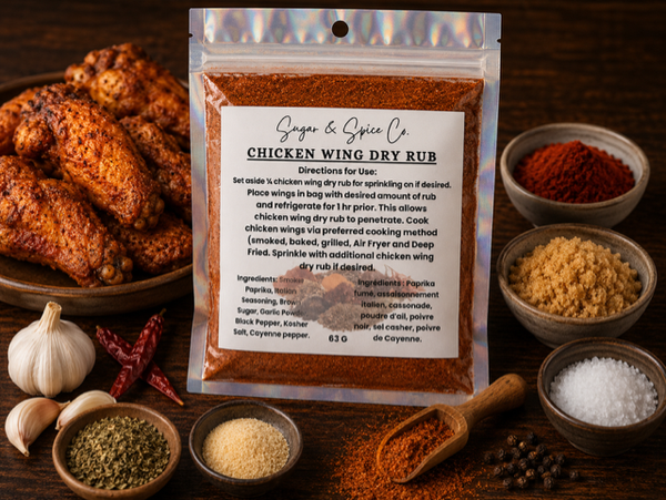 Chicken Wing Dry Rub Seasoning
