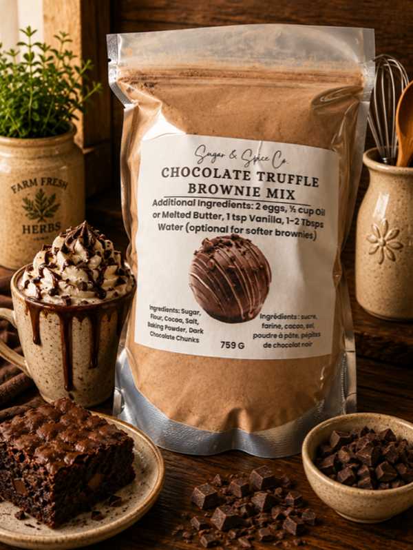 Chocolate Truffle Brownie Mix