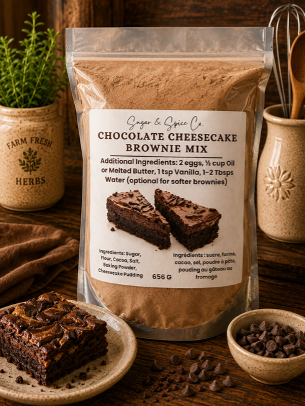 Chocolate Cheesecake Brownie Mix