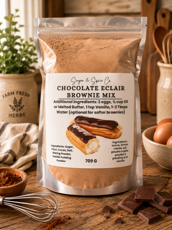 Chocolate Eclair Brownie Mix