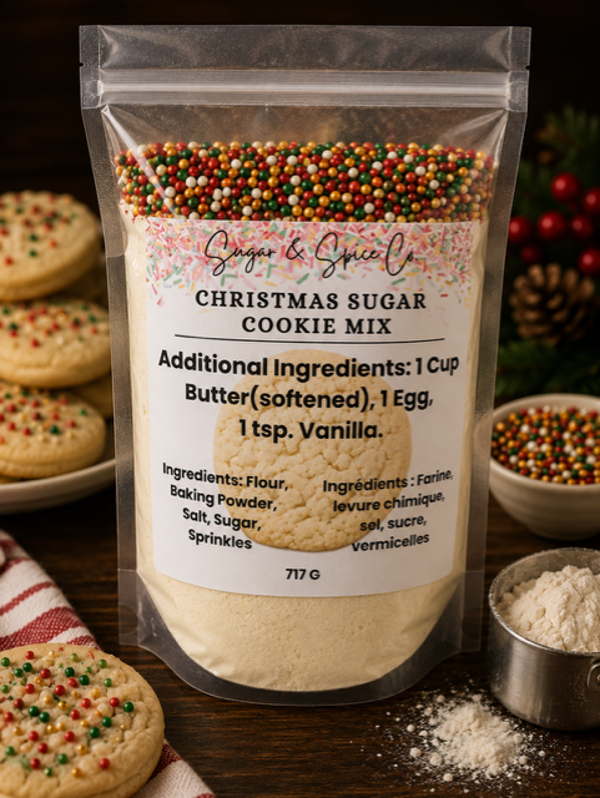 Christmas Sugar Cookie Mix (DISCONTINUED)