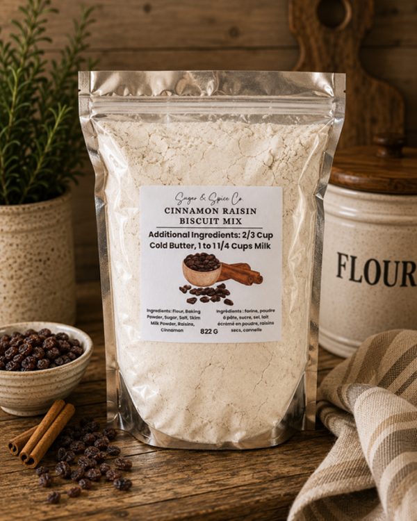 Cinnamon Raisin Biscuit Mix