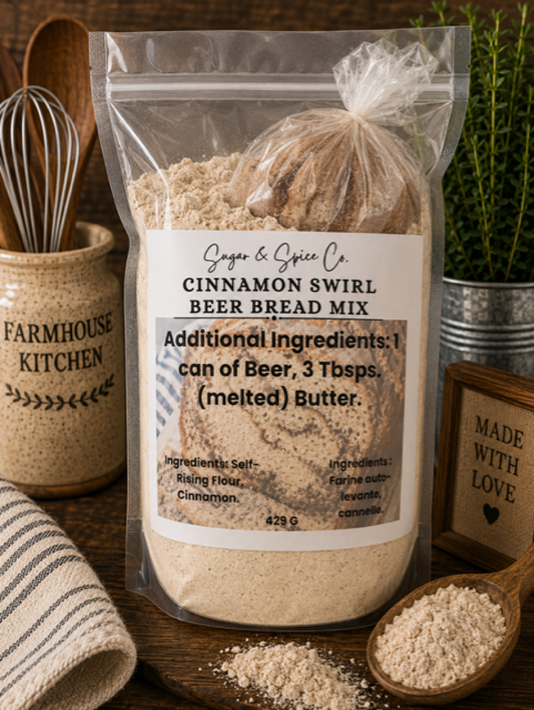 Cinnamon Swirl Beer Bread Mix