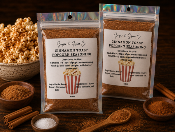 Cinnamon Toast Popcorn Seasoning