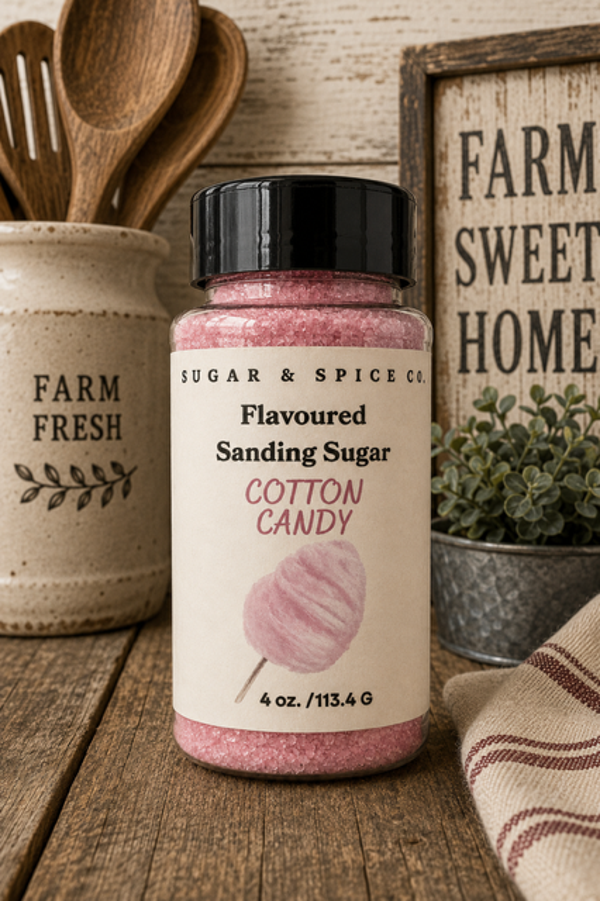 Cotton Candy Flavoured Sandng Sugar
