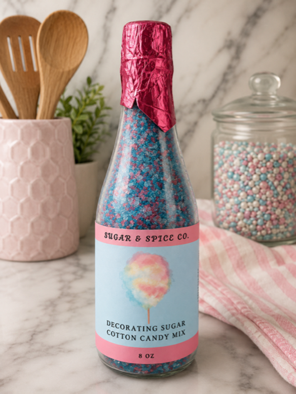 Decorating Sugar Cotton Candy Mix
