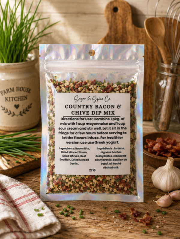 Country Bacon & Chive Dip Mix