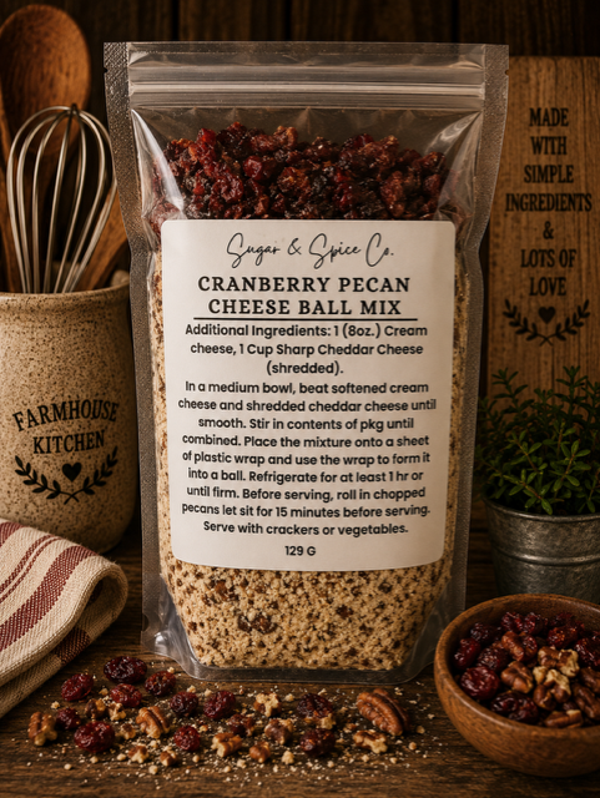 Cranberry Pecan Cheese Ball Mix