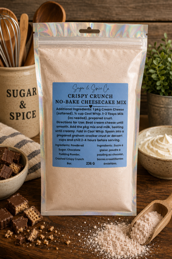 Crispy Crunch No-Bake Cheesecake Mix