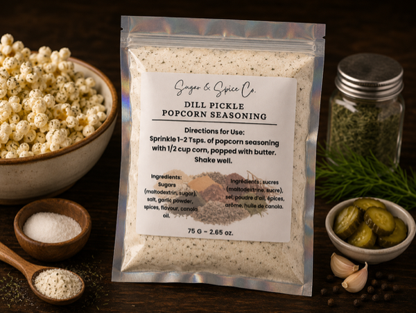 Dill Pickle Popcorn Seasoning