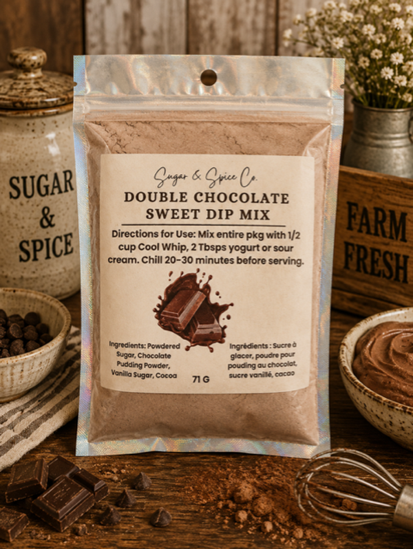 Double Chocolate Sweet Dip Mix