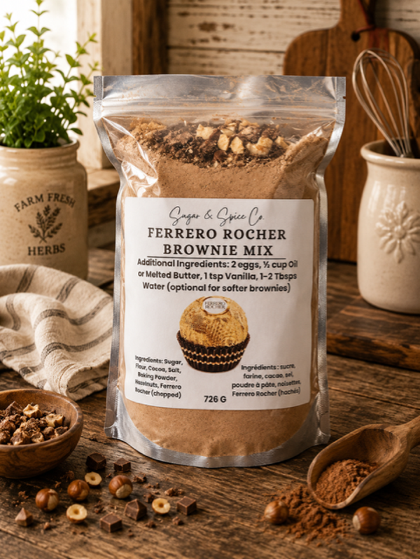 Ferrero Rocher Brownie Mix