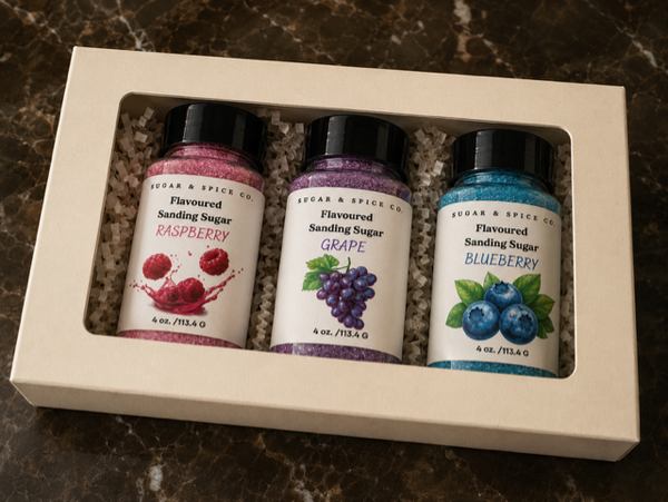 Fruit Duo Flavoured Sanding Sugar Kit