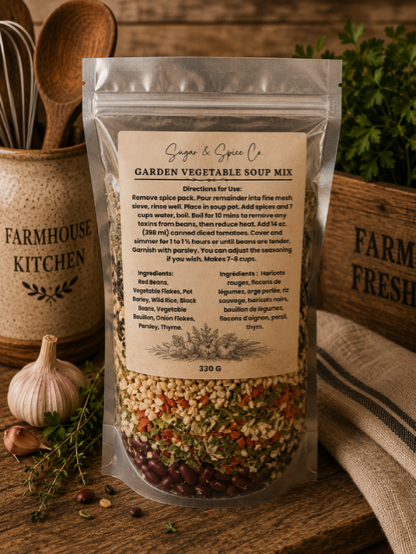 Garden Vegetable Soup Mix