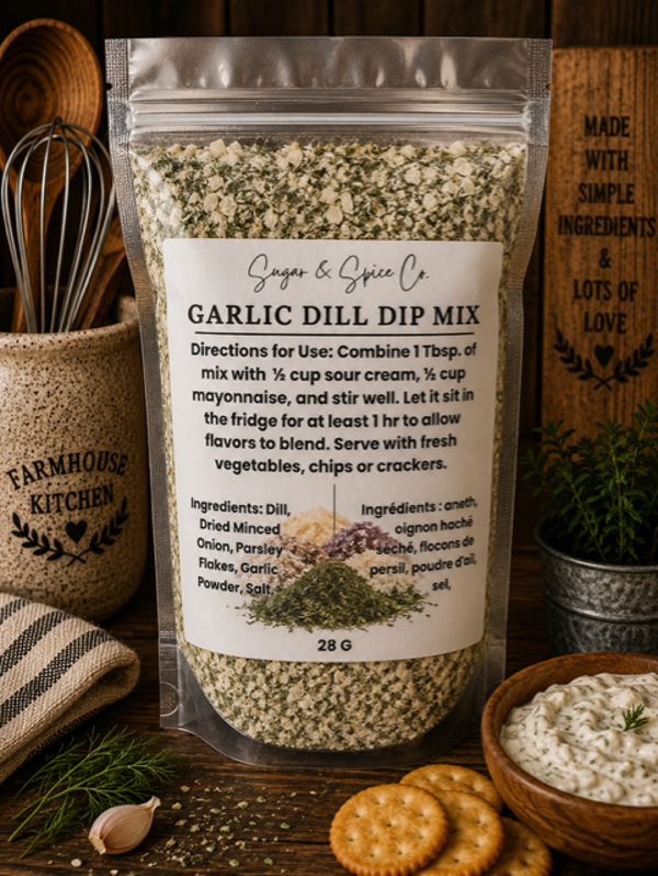 Garlic Dill Dip Mix