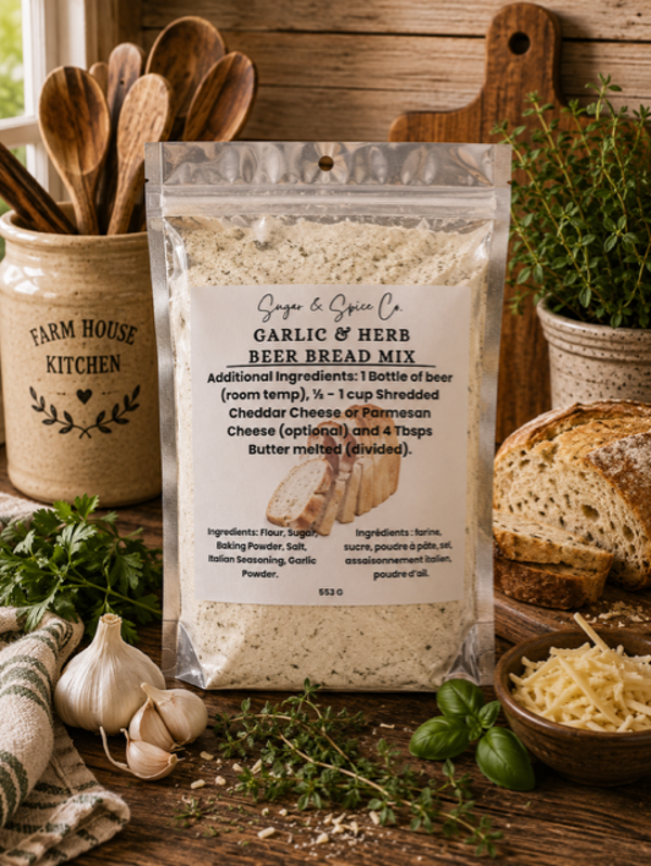 Garlic & Herb Beer Bread Mix