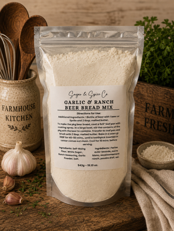 Garlic Ranch Beer Bread Mix