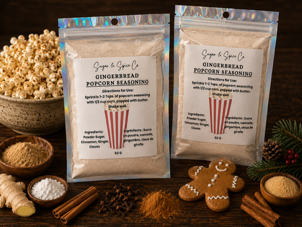 Gingerbread Popcorn Seasoning