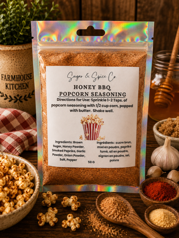 Honey BBQ Popcorn Seasoning