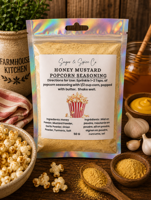 Honey Mustard Popcorn Seasoning