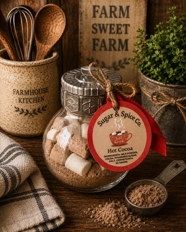 Hot Cocoa Mix Ornaments