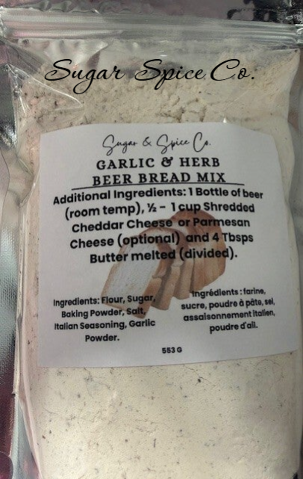 Garlic & Herb Beer Bread Mix