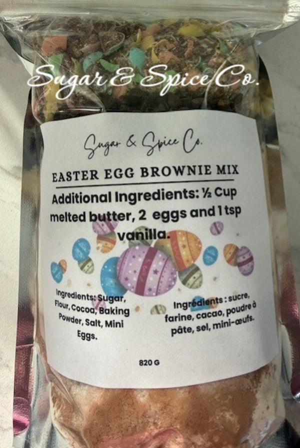 Easter Egg Brownie Mix