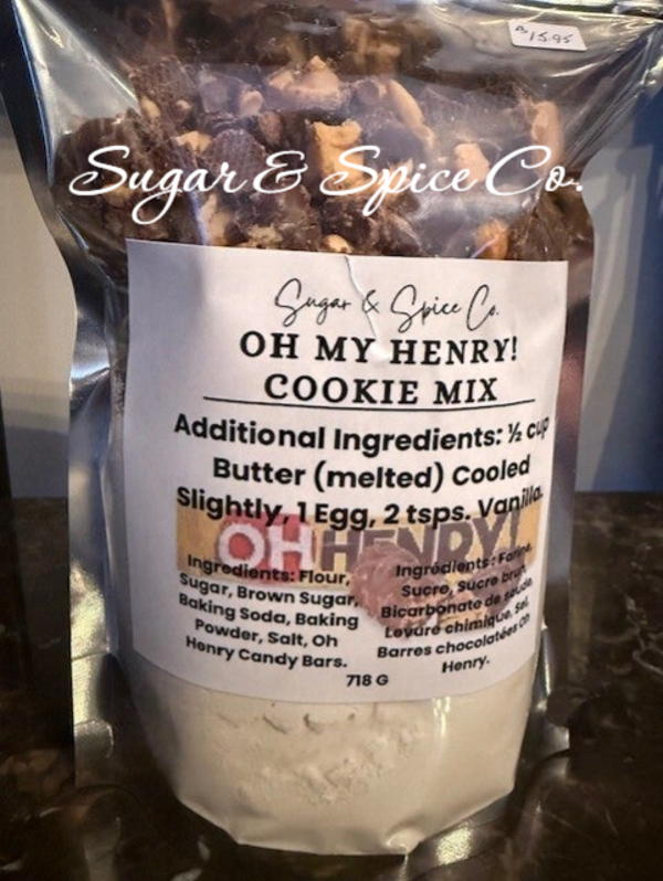 Oh My Henry! Cookie Mix