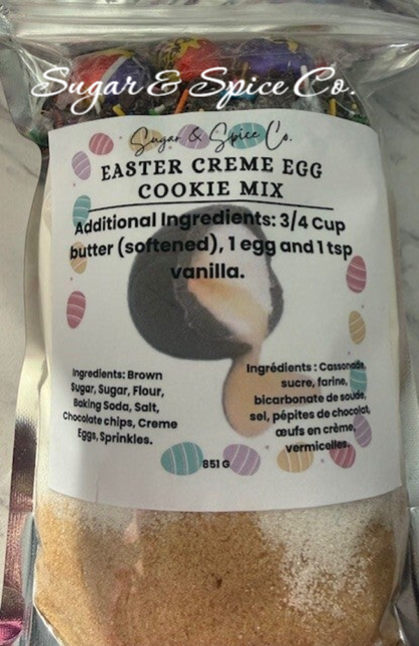 Easter Creme Egg Cookie Mix