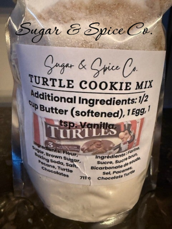 Turtles Cookie Mix