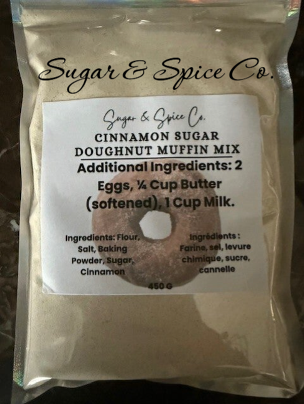Cinnamon Sugar Doughnut Muffin Mix