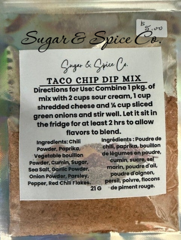 Taco Chip Dip Mix
