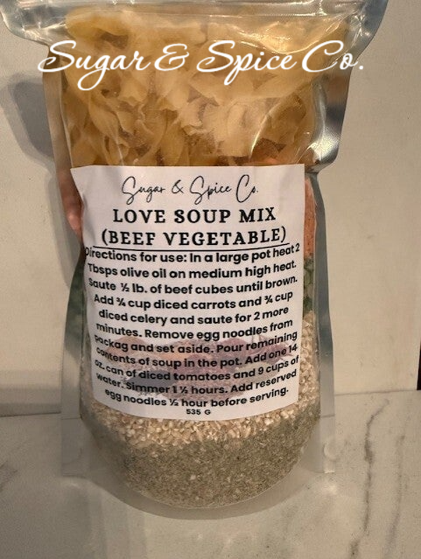 Love Soup (Beef Vegetable) Soup Mix