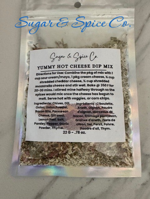 Yummy Hot Cheese Dip Mix