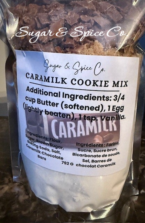 Caramilk Cookie Mix