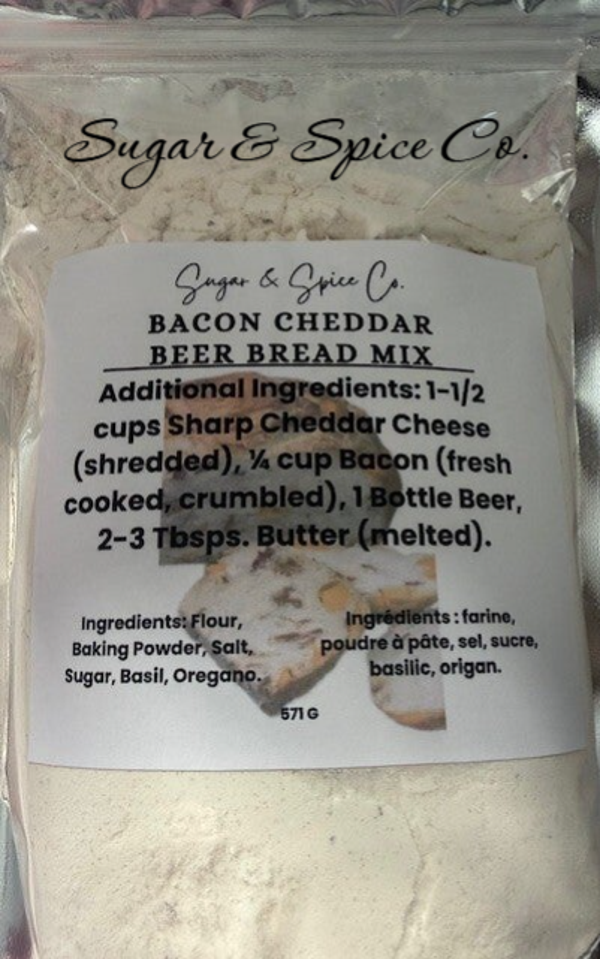 Bacon Cheddar Beer Bread Mix